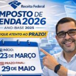 Prazo para enviar declaração do IR começa na próxima segunda