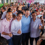 Alexandre Baldy entrega benefícios, anuncia construção de casas e consolida o Progressistas em Niquelândia