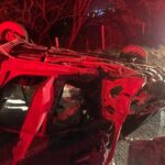 Acidente entre três veículos deixa motorista gravemente ferido no Anel Viário de Niquelândia