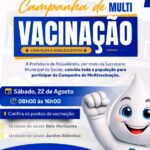 Dia D de Multivacinação mobiliza Niquelândia neste sábado Dia D de Multivacinação mobiliza Niquelândia neste sábado