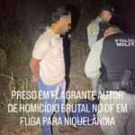 Homem suspeito de homicídio no Distrito Federal é preso pela PM em Niquelândia Homem suspeito de homicídio no Distrito Federal é preso pela PM em Niquelândia