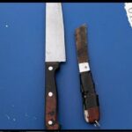 Mãe denuncia filho por ameaças de morte com dois punhais artesanais em Niquelândia Mãe denuncia filho por ameaças de morte com dois punhais artesanais em Niquelândia