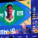 Ancelotti anuncia 26 convocados para amistosos da seleção brasileira