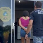 Mãe é presa suspeita de agredir a própria filha, uma criança, em Niquelândia